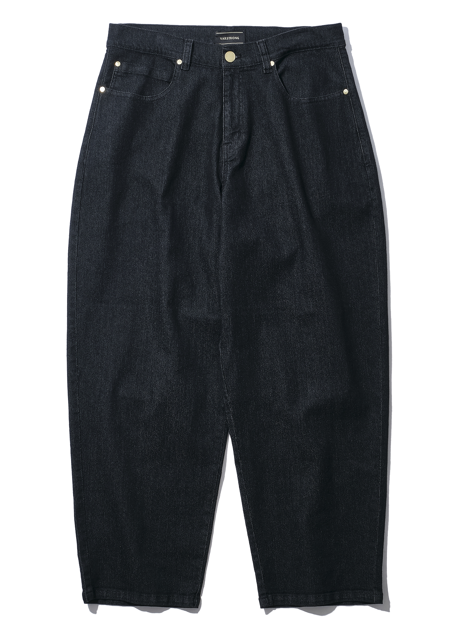 Denim Pants / Black One-Wash Denim