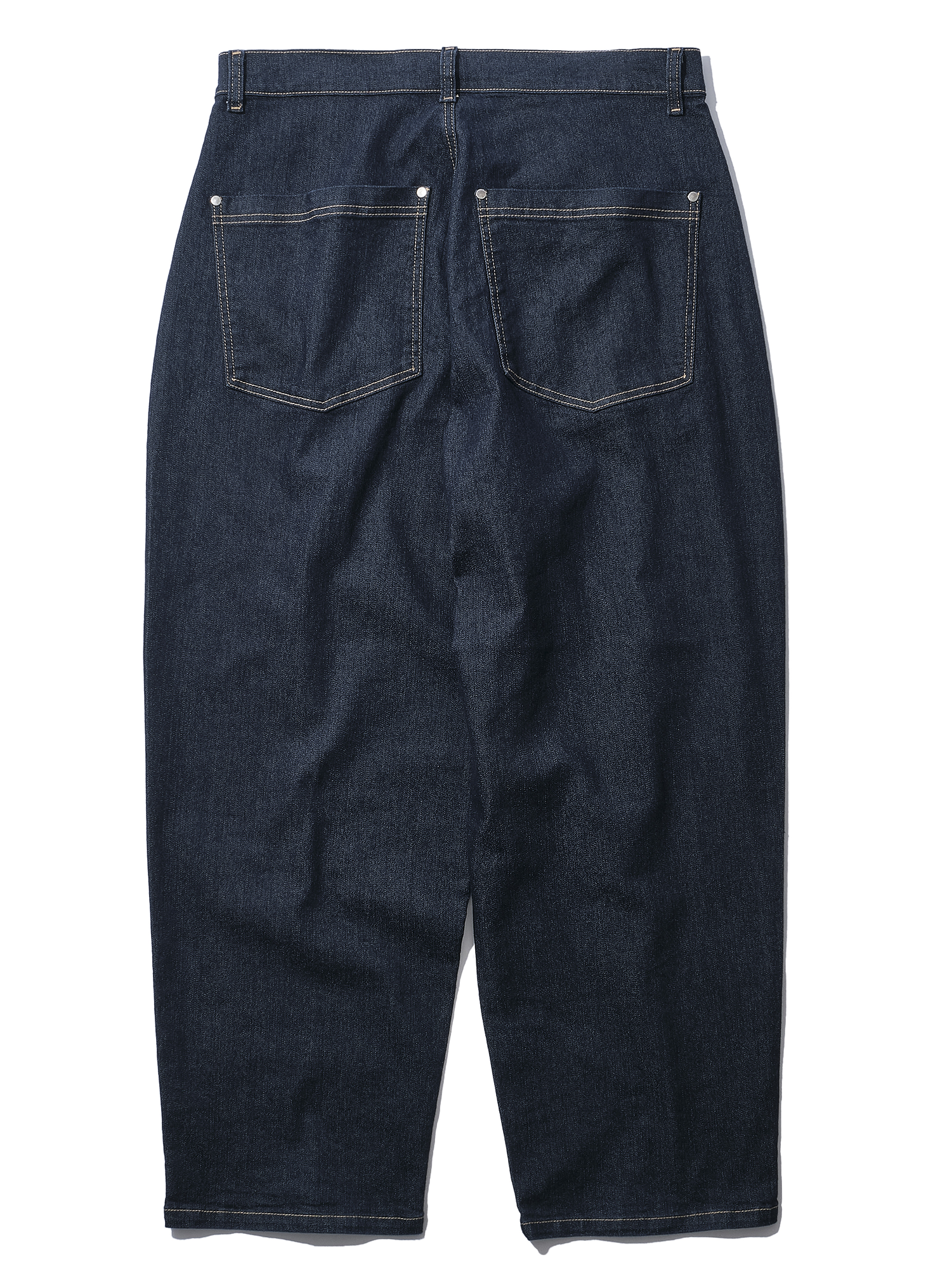 Denim Pants / Indigo One-Wash Denim